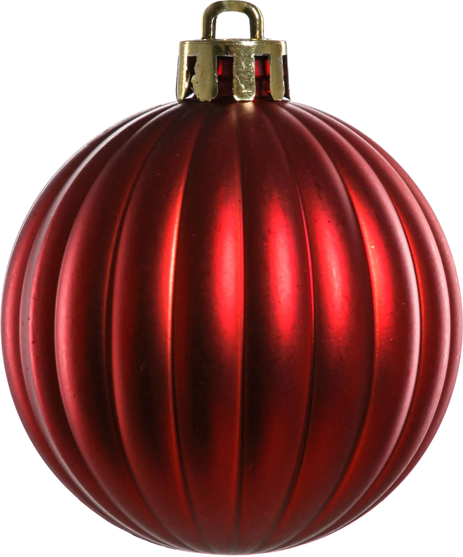 TrendLine Weihnachtskugeln bruchfest Ø 5 - 8 cm rot 34 Stück