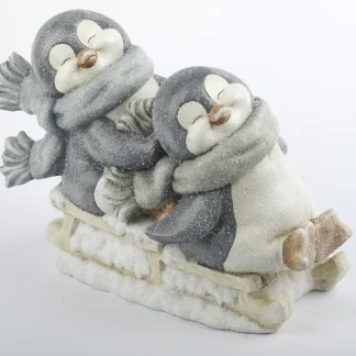 TrendLine Dekofigur Pinguin 40,5 x 19,5 x 30 cm