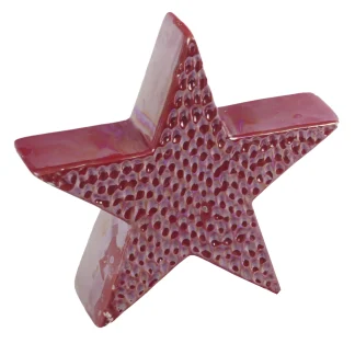TrendLine Keramik Stern 18 x 4,5 x 17 cm