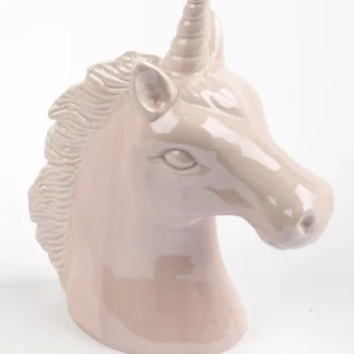 TrendLine Dekofigur Einhorn rosa 12,5 x 5,5 x 15,3 cm