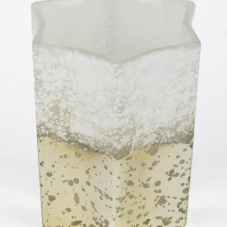 TrendLine Glas Windlicht Stern 8 x 8 x 9 cm
