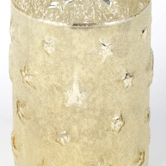 TrendLine Glas Windlicht Stern 11 x 15 cm