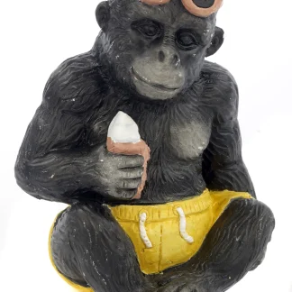 TrendLine Dekofigur Gorilla 13 x 11 x 17 cm