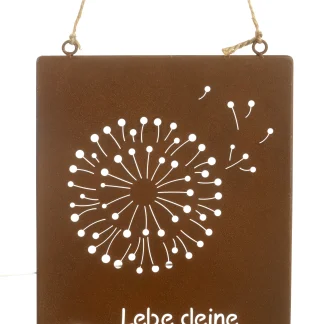 TrendLine Dekoschild zum Aufhängen 22 x 1 x 60 cm