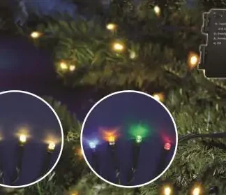 TrendLine LED Lichterkette mit 80 LED mit Timer