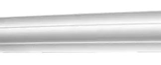 Decosa Deckenleiste Simone, 2 m x 30 mm x 30 mm