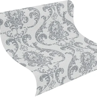 Rasch Vliestapete 315615 Color Your Life, Ornamente grau, 10,05 x 0,53 m