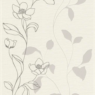 Rasch Vliestapete 804614 Selection blumen beige 10,05 x 0,53 m