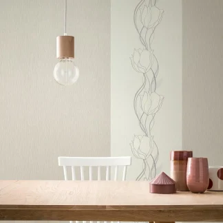 Rasch Vliestapete 809053 Tapetenwechsel uni beige 10,05 x 0,53 m