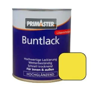 Primaster Buntlack RAL 1018 750 ml zinkgelb hochglänzend