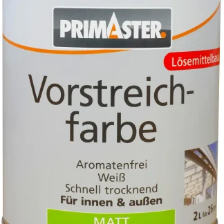 Primaster Vorstreichfarbe 2 L weiß matt