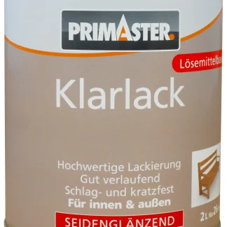Primaster Klarlack 2 L seidenglänzend