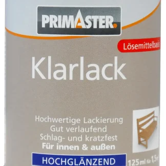 Primaster Klarlack 125 ml hochglänzend