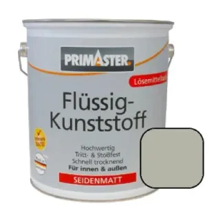 Primaster Premium Flüssigkunststoff RAL 7032 2,5 L kieselgrau seidenmatt