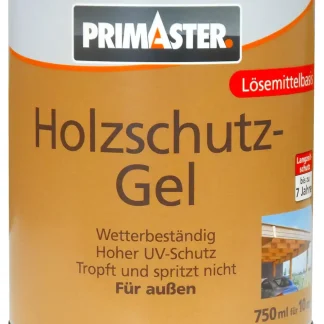 Primaster Holzschutzgel 750 ml farblos seidenmatt