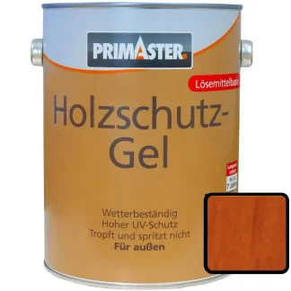 Primaster Holzschutzgel 2,5 L mahagoni seidenmatt
