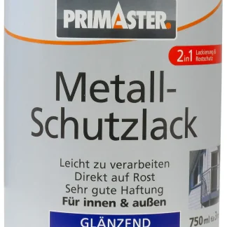 Primaster Metall-Schutzlack RAL 3000 750 ml feuerrot hochglänzend