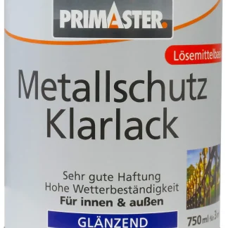 Primaster Metallschutzklarlack 750 ml glänzend