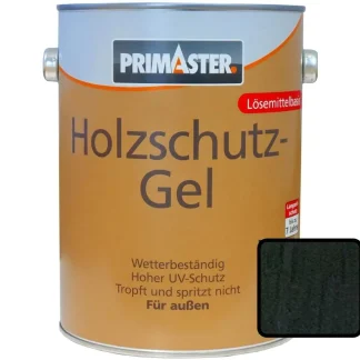 Primaster Holzschutzgel 5 L ebenholz seidenmatt