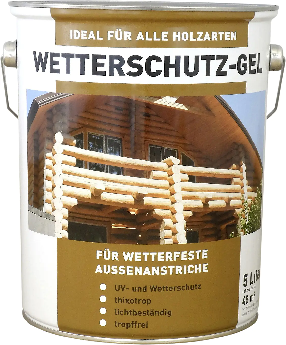 Wilckens Wetterschutzgel 5 L nussbaum