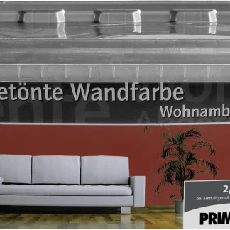 Primaster Wandfarbe Wohnambiente 2,5 L ziegelrot