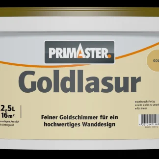 Primaster Goldlasur 2,5 L gold