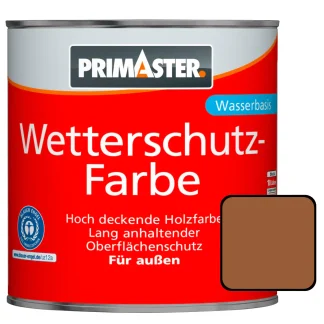 Primaster Wetterschutzfarbe 2,5 L braun