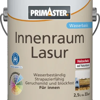 Primaster Innenraumlasur 2,5 L farblos