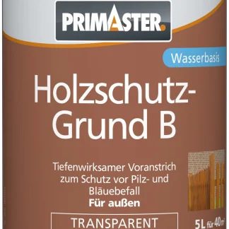 Primaster Holzschutzgrund B 5 L transparent