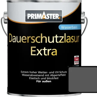 Primaster Dauerschutzlasur Extra 750 ml anthrazitgrau