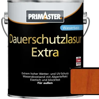 Primaster Dauerschutzlasur Extra 2,5 L mahagoni