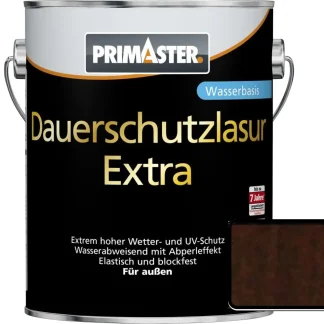 Primaster Dauerschutzlasur Extra 5 L nussbaum