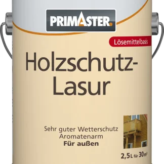 Primaster Holzschutzlasur 2,5 L farblos