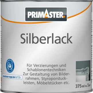 Primaster Silberlack 375 ml weiß glänzend
