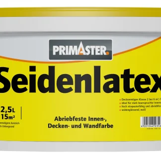 Primaster Seidenlatex 2,5 L weiß