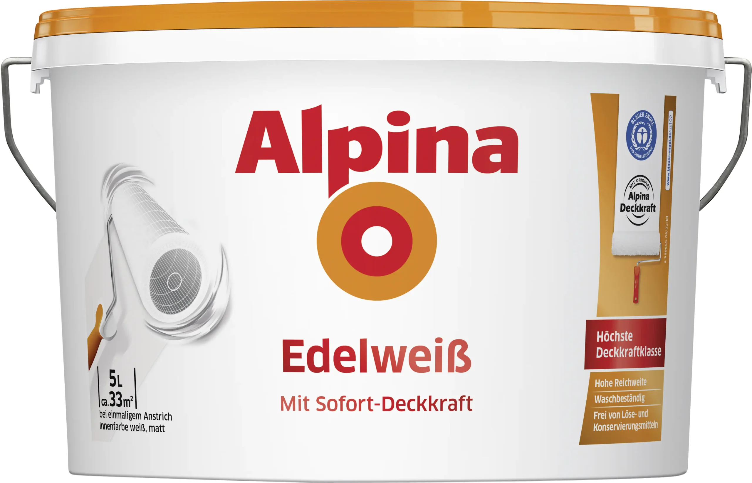 Alpina Edelweiß 5 L weiß matt