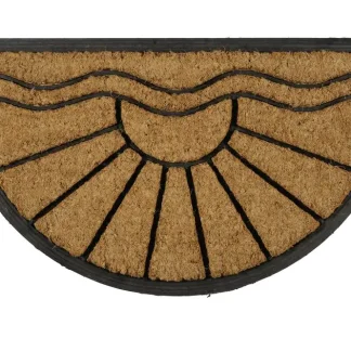 Fußmatte Massimo halbrund, 40 x 70 cm