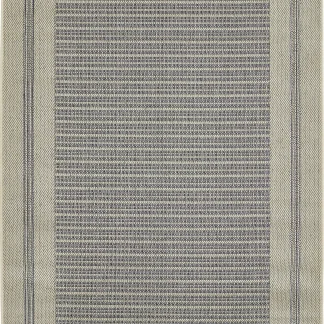 Outdoorteppich Rio creme-grau, 160 x 230 cm gestreift