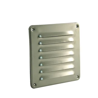 Marley Lüftungsgitter 155 x 155 mm, aus Edelstahl