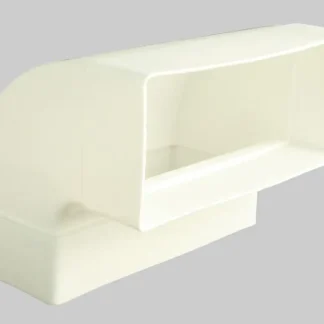 Marley Bogen 90° senkrecht für Flachkanal 220 mm