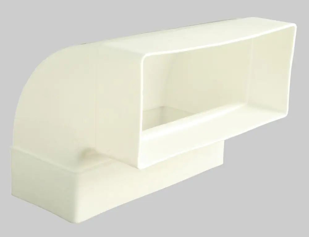 Marley Bogen 90° senkrecht für Flachkanal 220 mm