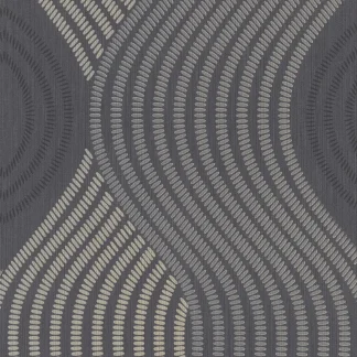 Guido Maria Kretschmer Vliestapete 10045-15 Fashion For Walls welle schwarz 10,05 x 0,53 m