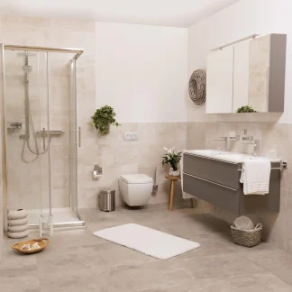 Handtuch uni weiß 50 x 100 cm