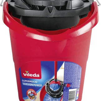 Vileda Wischmopeimer für Supermocio mit PowerPress 10 L