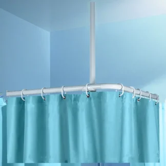 Kleine Wolke Deckenhalter für Duschstangen chrom