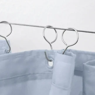 Kleine Wolke S-Haken für Seilsystem chrom