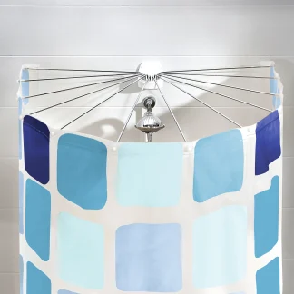 Kleine Wolke Duschvorhang-Kabine Big Spider ohne Duschvorhang Big Spider, weiß, 94 x 71 cm