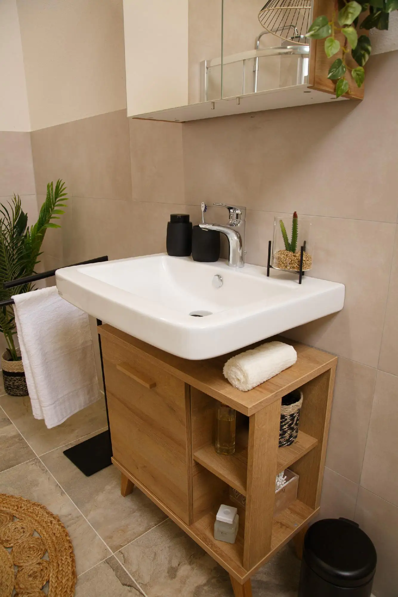 Kleine Wolke Seifenspender Bonny schwarz