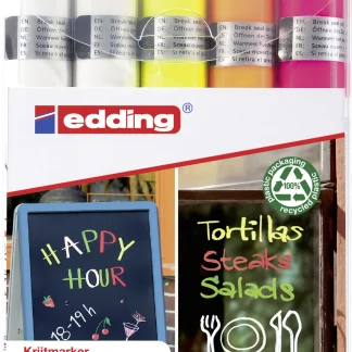 edding 4095 Kreidemarker 5er-Set