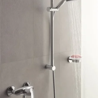 Grohe Brausestangenset Vitalio Start 100 1 Strahlart, verchromt